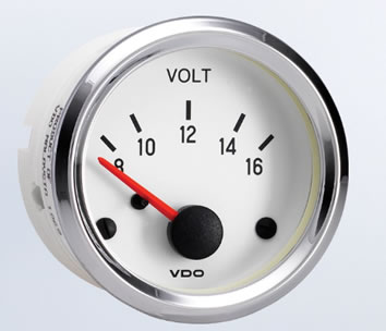 VDO Voltmeter Gauge